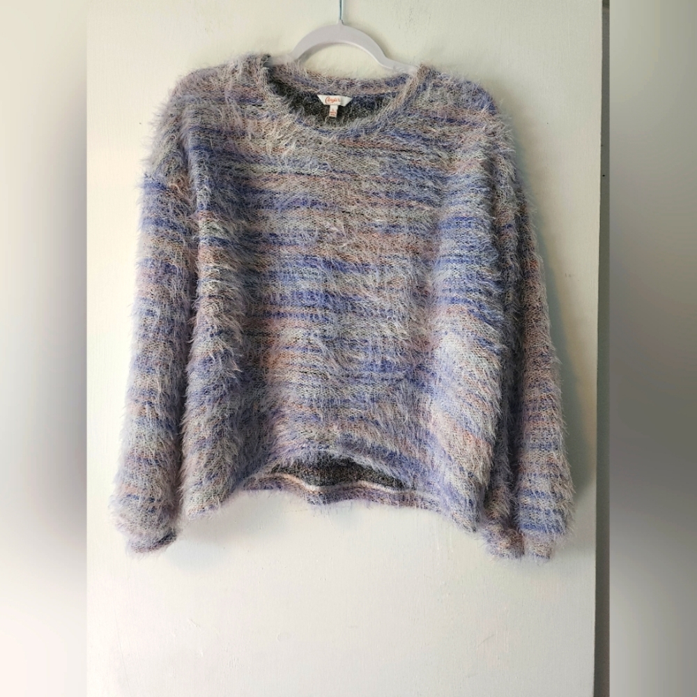 Y2K candies fuzzy long sleeve